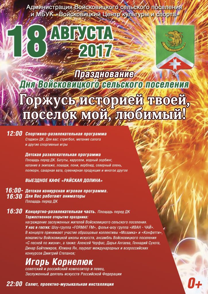 День Поселка Войсковицы 2017